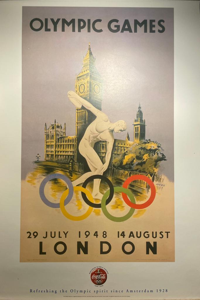 Olympische Spelen Coca-Cola Heruitgave Affiches 1996, Verzamelen, Posters, Zo goed als nieuw, Sport, A1 t/m A3, Rechthoekig Staand
