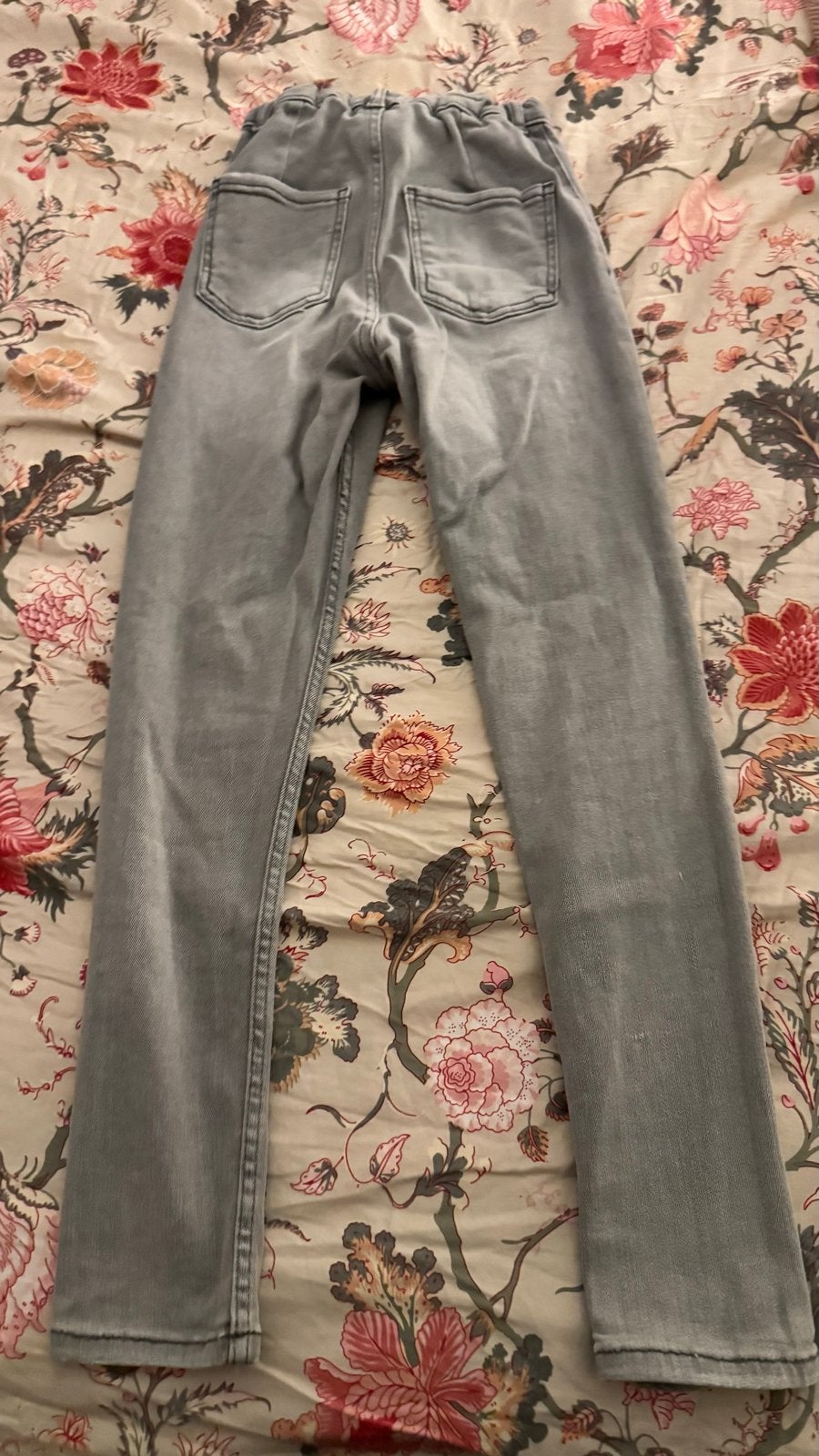Grijze skinny jeans van Zara, Ophalen, Zo goed als nieuw, Meisje, Broek