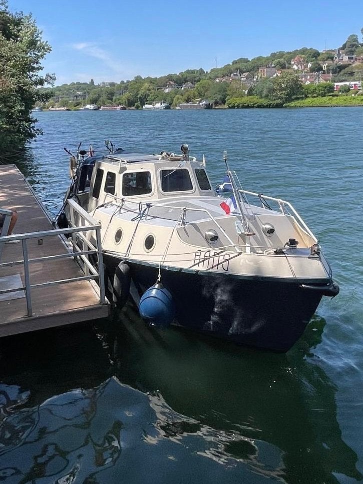 Wadder Motorsailer, knikspant met kantelzwaard, Watersport en Boten, 3 m, 70 cm, Gebruikt, Binnenboordmotor