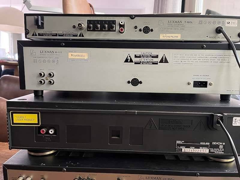 Luxman hifi stereoset, Ophalen of Verzenden, Gebruikt, Tuner of Radio, Overige merken