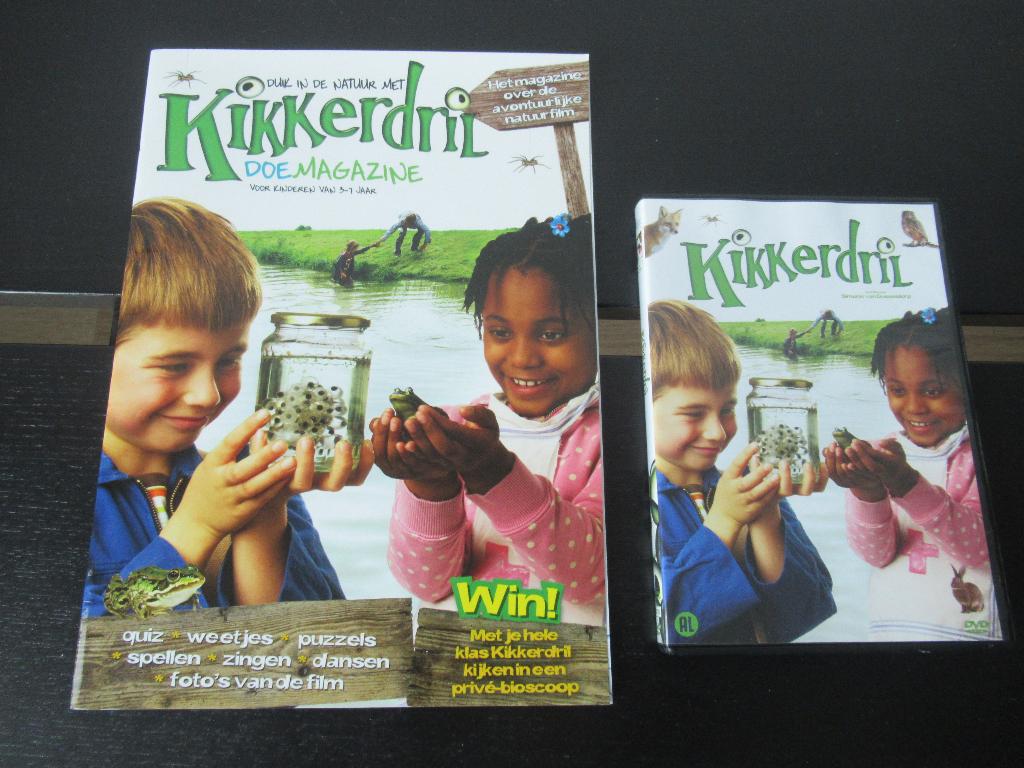 DVD kikkerdril en doe magazine, Cd's en Dvd's, Dvd's | Kinderen en Jeugd, Alle leeftijden, Ophalen of Verzenden, Zo goed als nieuw