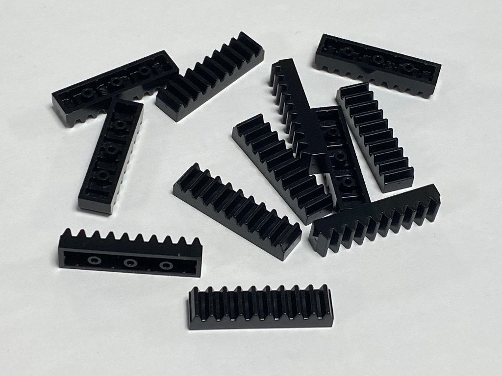 Partij 12x Lego Technic 1x4 tandbalk in diverse kleuren, Overige thema's, Lego, Nieuw, Ophalen of Verzenden
