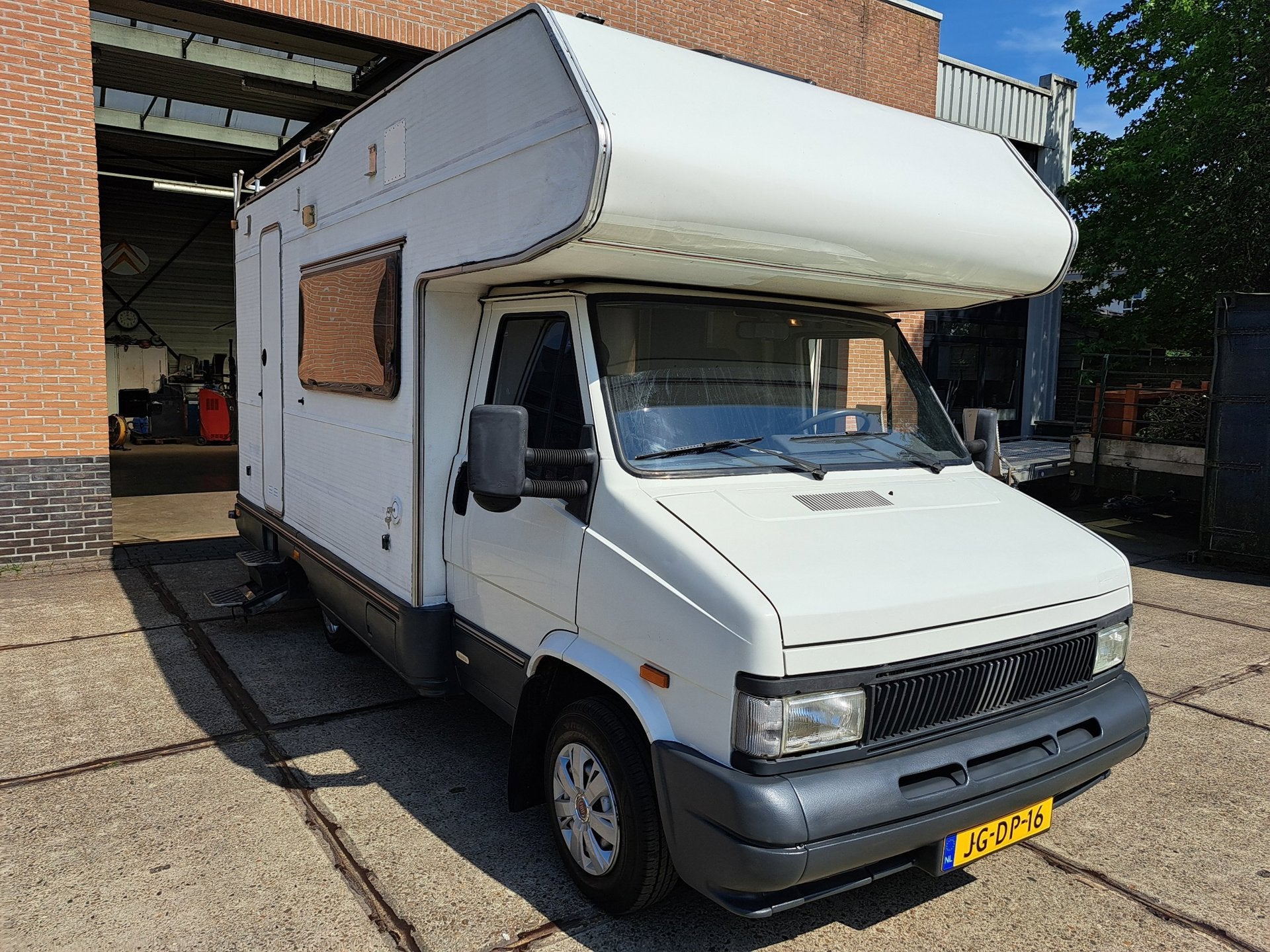 Fiat 280 MAX CAMPER IN PERFECTE STAAT 5/6 SLAAP PLAATSEN NIE, Caravans en Kamperen, Campers, Alkoof, Douche, Bedrijf, Standkachel