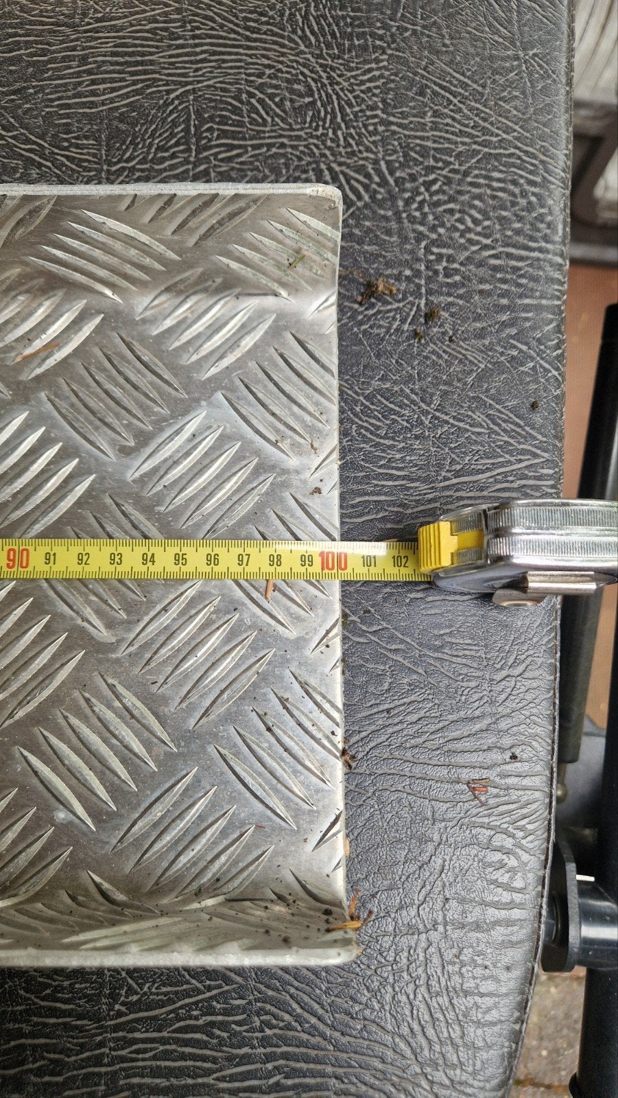 Aluminium rijplaat / oprijplaat - 100x20cm, Ophalen