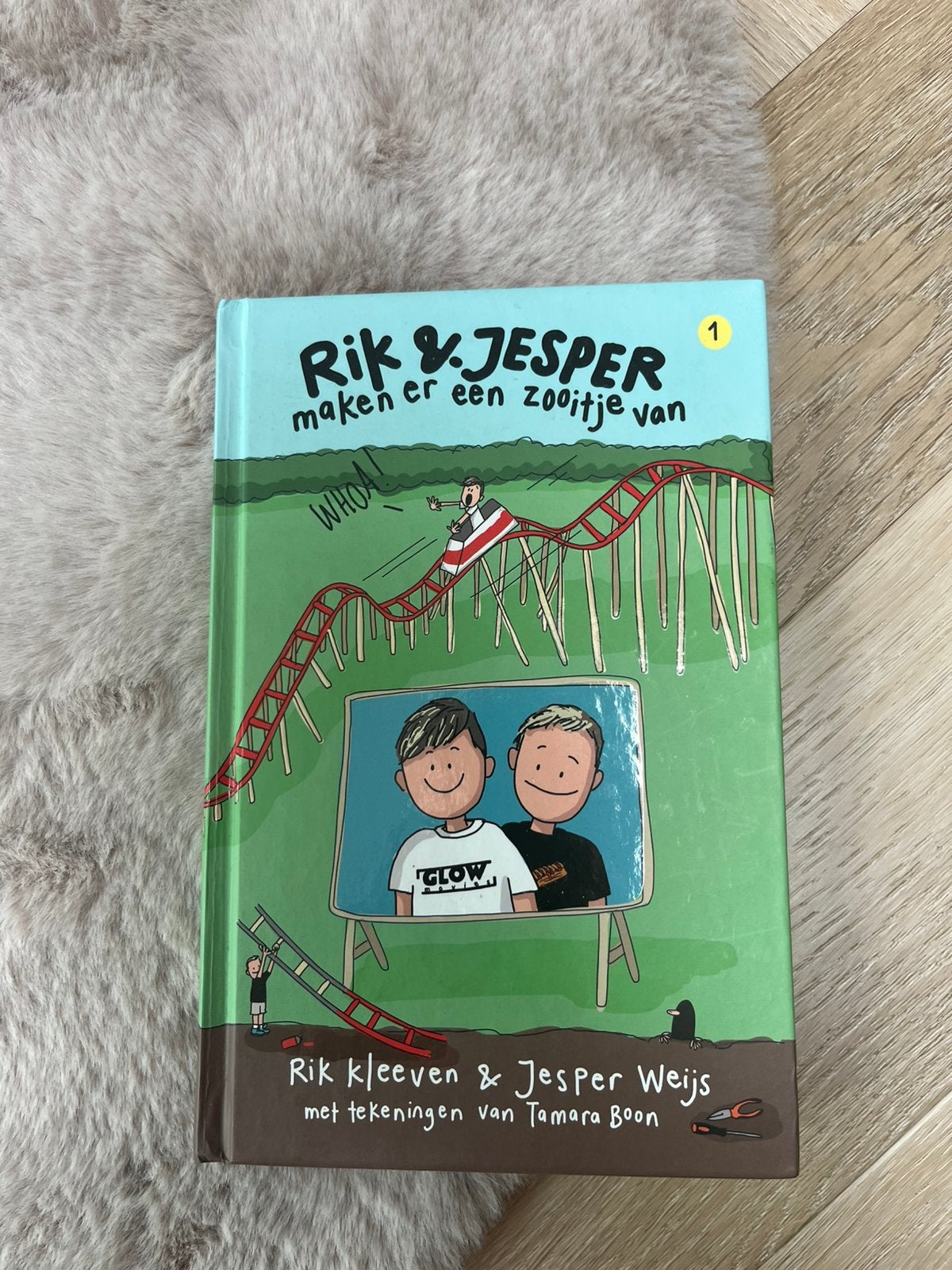 Rik & Jesper Maken er een zooitje van, Boeken, Kinderboeken | Jeugd | 10 tot 12 jaar, Ophalen, Zo goed als nieuw
