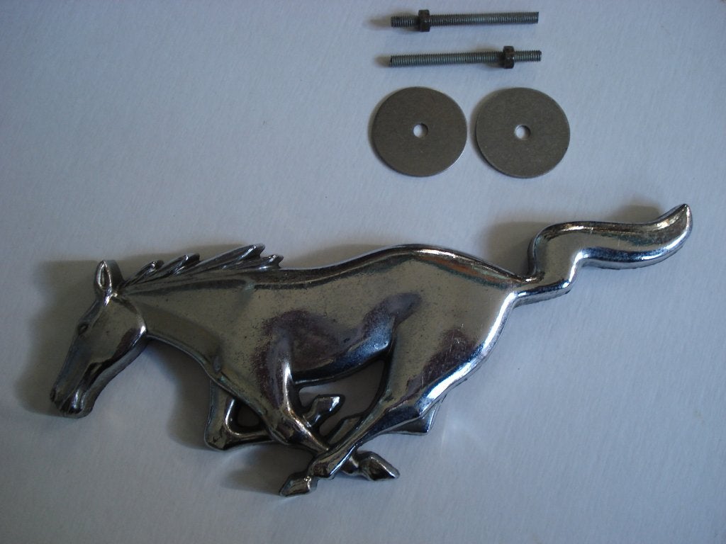 embleem Ford Mustang paard, bieden vanaf 30,00, Verzamelen, Ophalen, Gebruikt, Auto's