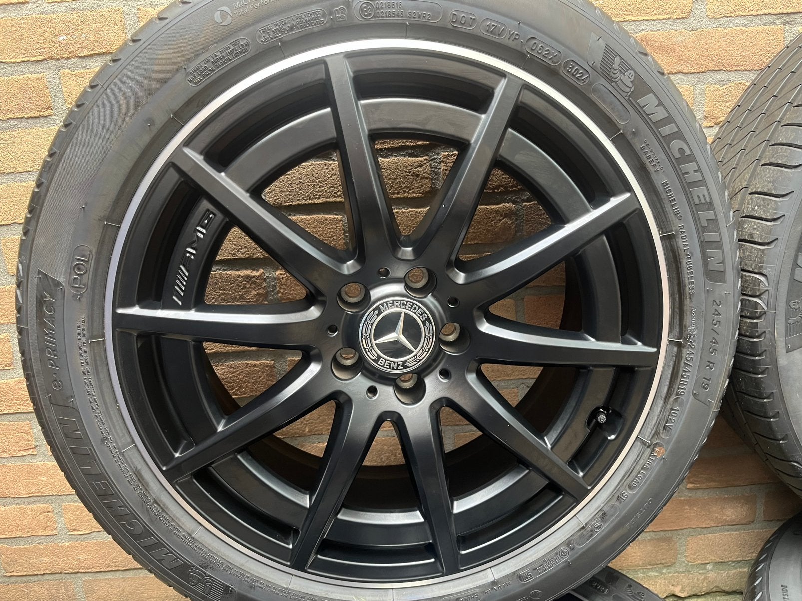 NIEUWE 19” orig AMG vito V -klasse EQV Michelin zomer.  Tpms, 19 inch, Banden en Velgen, Nieuw, Ophalen of Verzenden