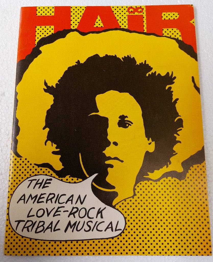 Hair PROGRAMMA 1970 Muscial Premiere met Focus Jan Akkerman, Verzamelen, Hair, Gebruikt, Ophalen of Verzenden, NvT