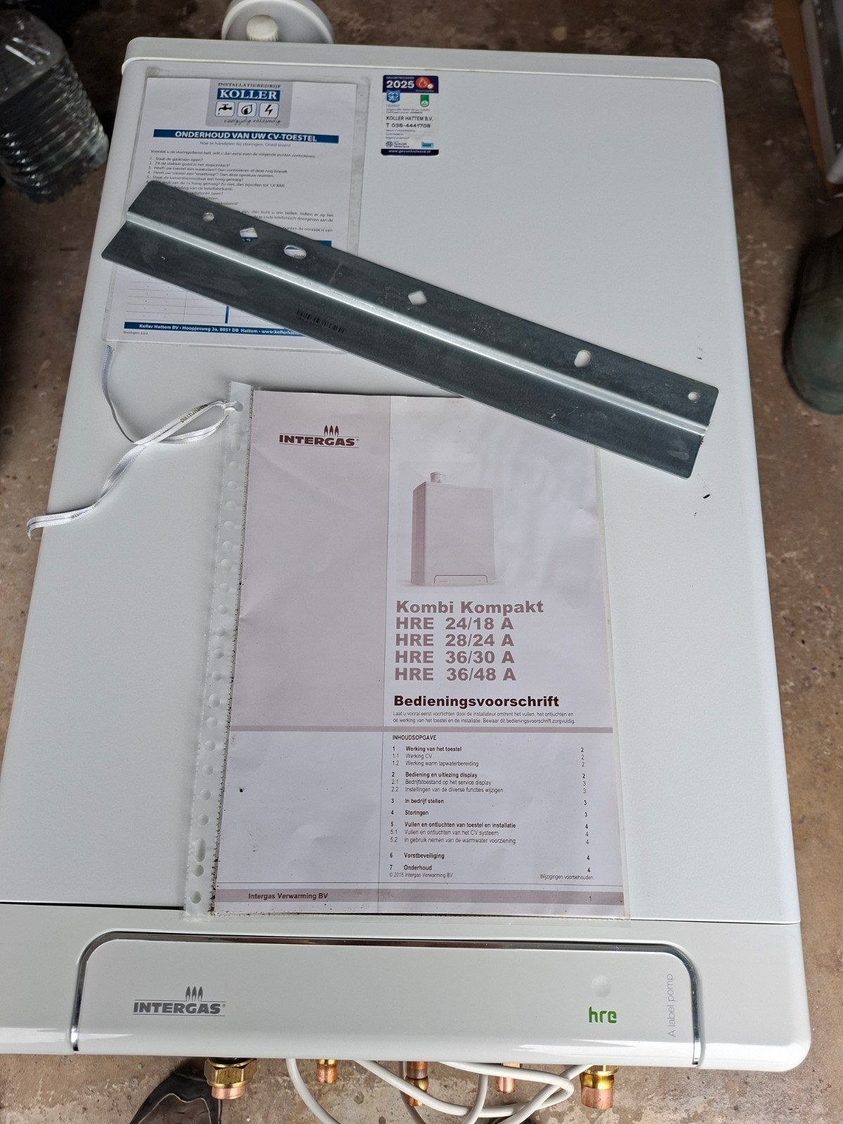 Intergas Hre 28-24 CW 4 bouwjaar 2018, Doe-het-zelf en Verbouw, Verwarming en Radiatoren, Ophalen, 30 tot 80 cm, Hoog rendement (Hr)