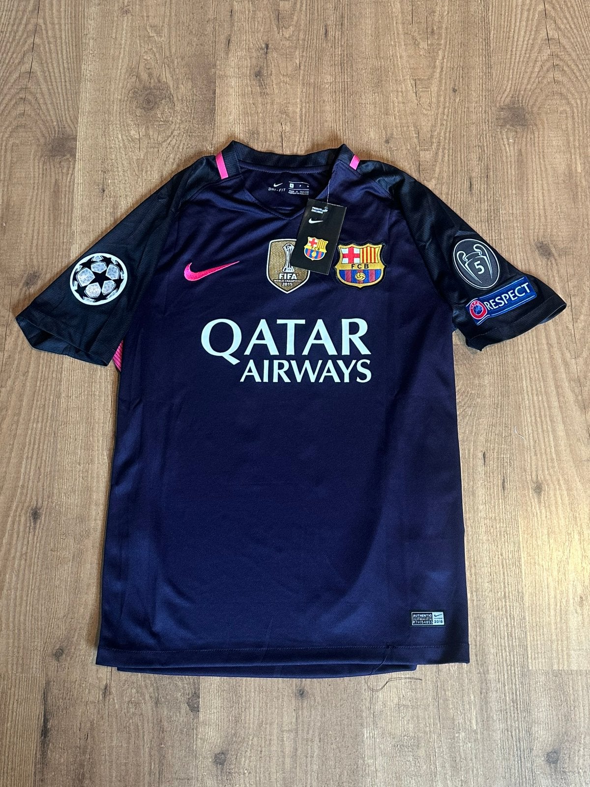 Voetbalshirt Nike FC Barcelona 2015-16 Neymar Jr #11, Blauw, Nieuw, Ophalen of Verzenden, Voetbal