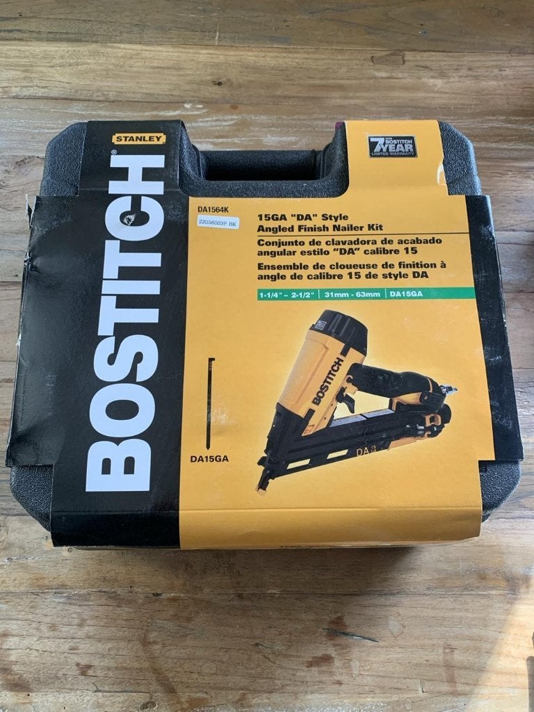 Bostitch DA1564K pneumatische afwerktacker, Stanley Black & Decker Belgium BVBA (Bostitch Benelux), Nieuw, Ophalen of Verzenden