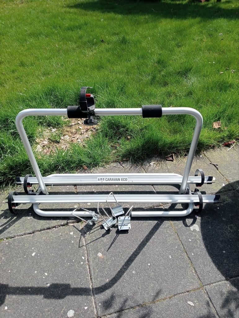 Fietsenrek voor caravan - Caravan Eco, Caravans en Kamperen, Caravan accessoires, Ophalen, Gebruikt