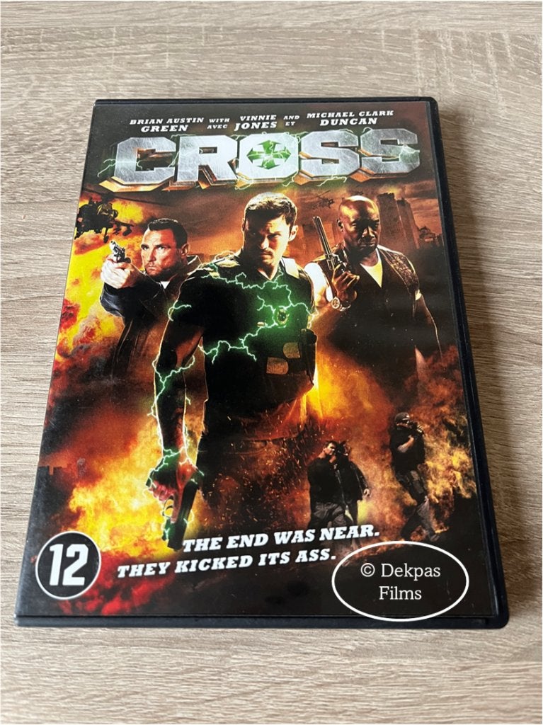 Dvd Cross - Brian Austin Green / Vinnie Jones, Spaans, Ophalen of Verzenden, Vanaf 12 jaar, Gebruikt