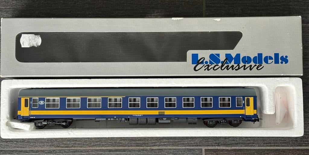 LS Models 12122 / NS I4 benelux rijtuig AB nieuw, Overige merken, Gelijkstroom, Ophalen of Verzenden, NS