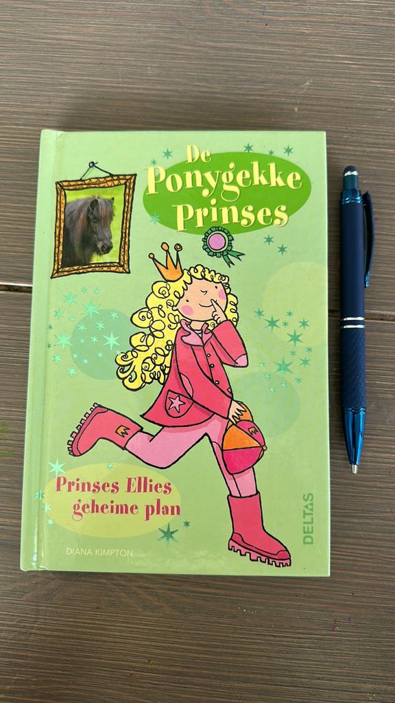 De Ponygekke Prinses - Prinses Ellies geheime plan, Fictie algemeen, Ophalen of Verzenden, Zo goed als nieuw, D. Kimpton