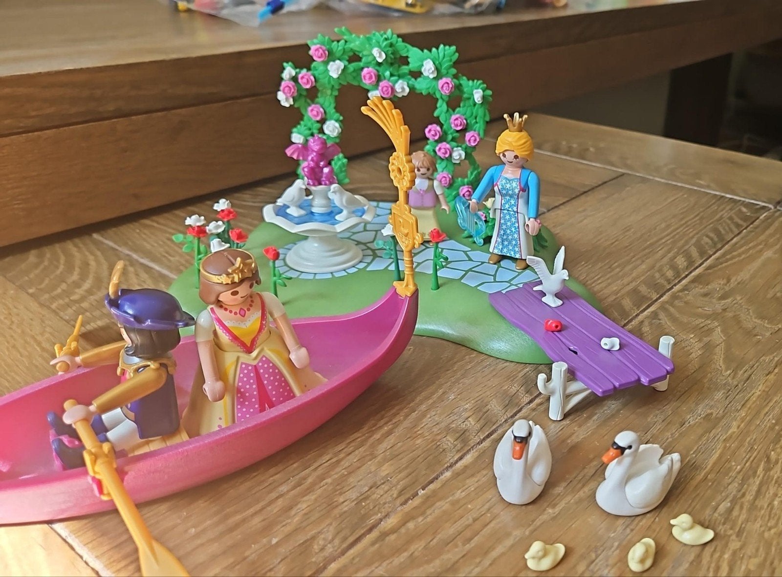 Playmobil prinsessen met gondel, Ophalen, Gebruikt