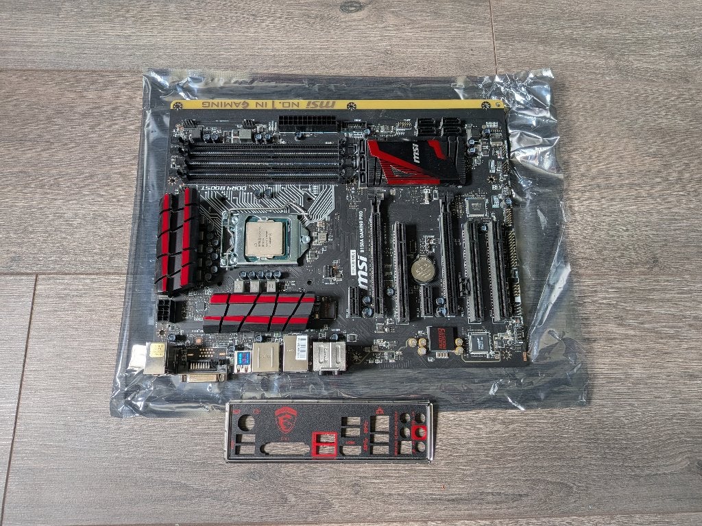 MSI B150A Gaming Pro moederbord + Intel i5-6400, Computers en Software, Moederborden, Gebruikt, LGA 1151, DDR4, Ophalen of Verzenden