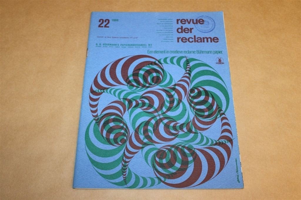Revue der Reclame - Nr. 22 - 1968 !!, Verzamelen, Ophalen of Verzenden, 1960 tot 1980, Knipsel(s)