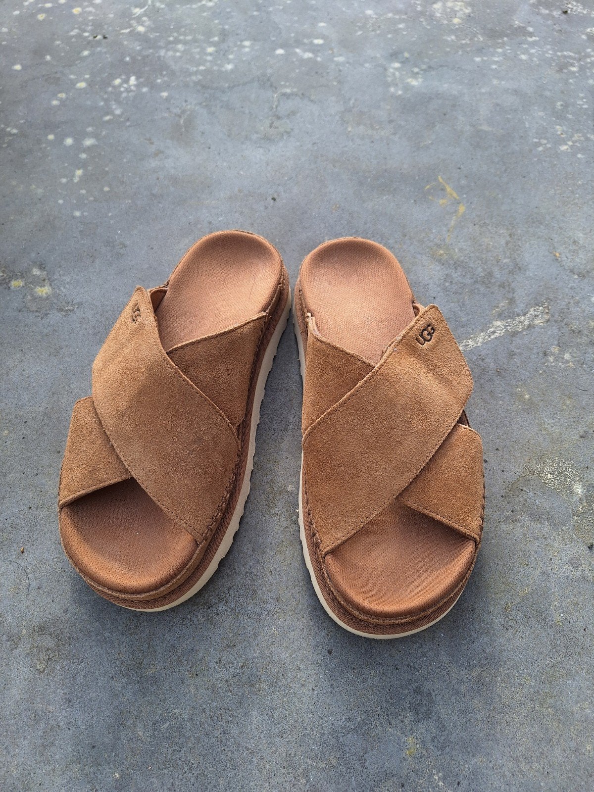 UGG Sandalen Bruin Maat 39, Kleding | Dames, UGG, Bruin, Zo goed als nieuw, Sandalen of Muiltjes
