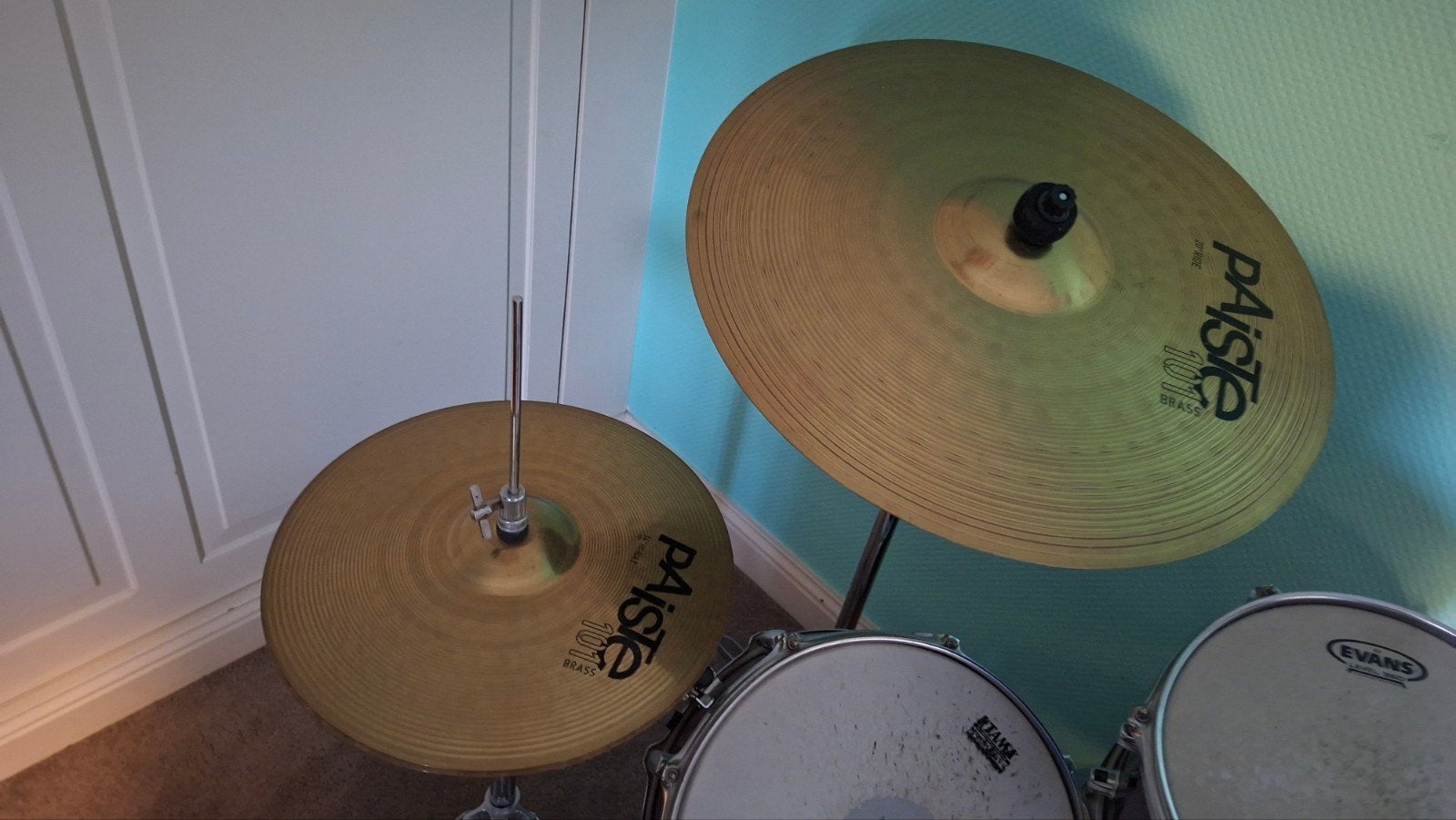 Mapex Voyager drumstel met Paiste bekkens, Ophalen, Gebruikt, Overige merken