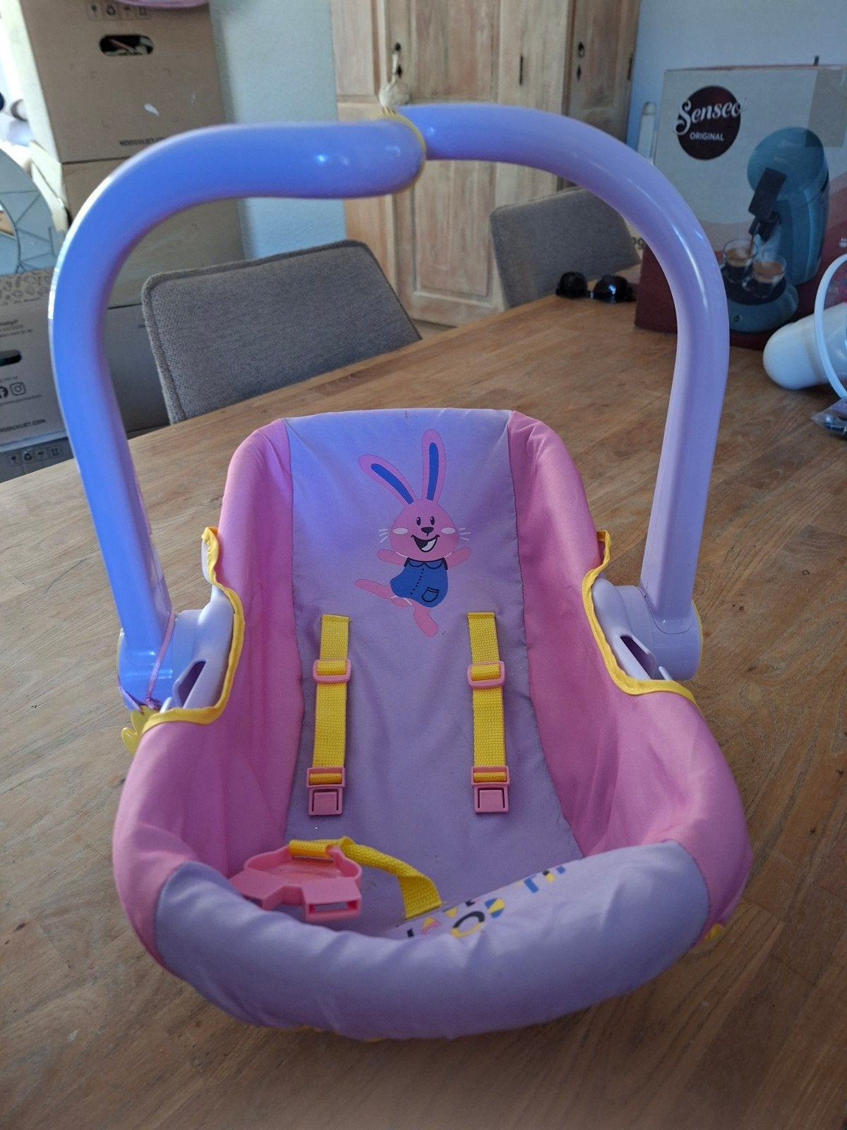 Baby Born autostoel/draagmand voor pop, Ophalen, Gebruikt, Auto