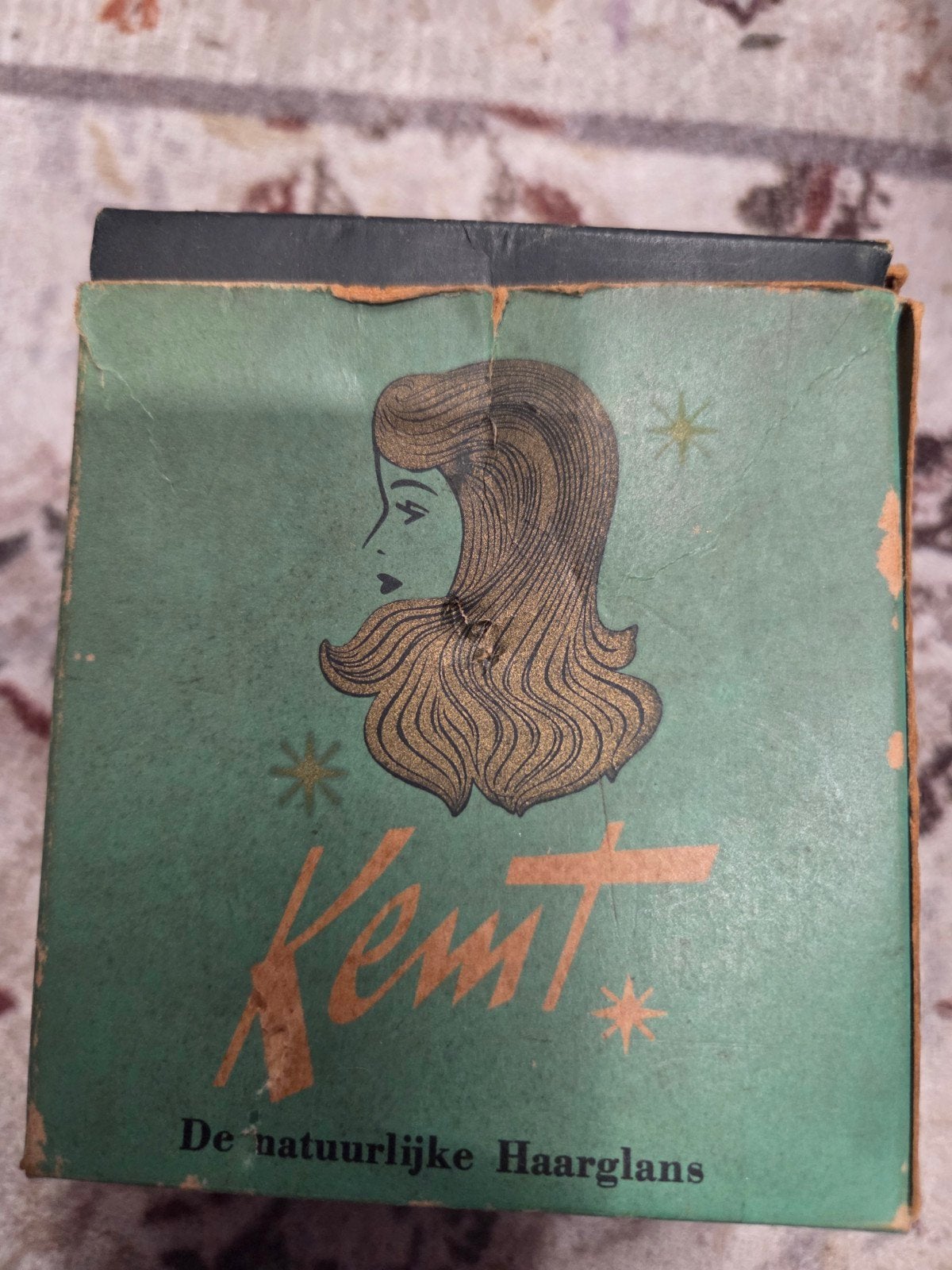 Unieke Vintage Kemt Haarlotion Set (Jaren 50) 100% COMPLEET, Ophalen of Verzenden, Gebruikt, Overige typen, Gevuld