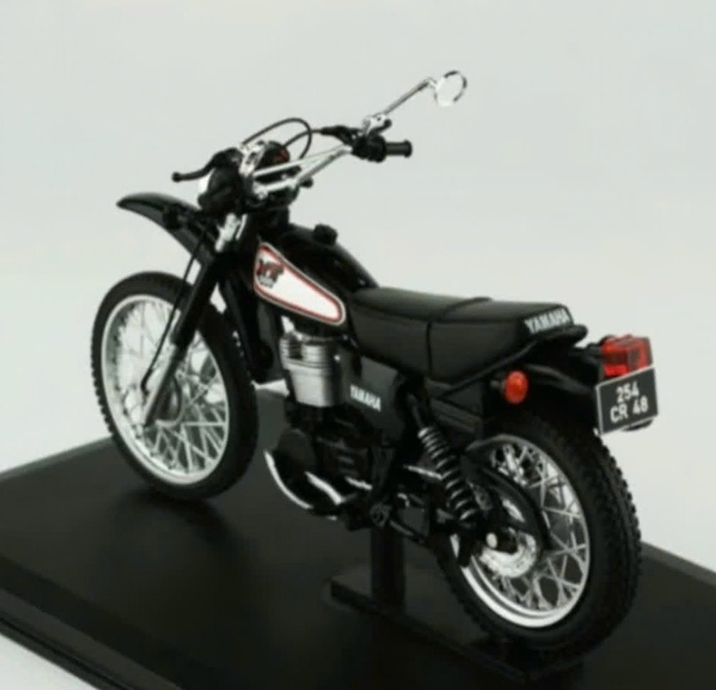 Yamaha XT500 1988 Zwart / Zilver 1/18 NOREV REF. 182045, Hobby en Vrije tijd, Modelauto's | 1:18, Verzenden, Nieuw, Motor, Norev