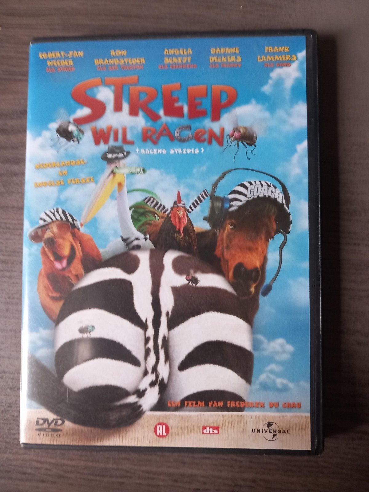 Streept Wil Racen DVD - Familie avontuur, Gebruikt, Alle leeftijden, Nederlands, Ophalen of Verzenden