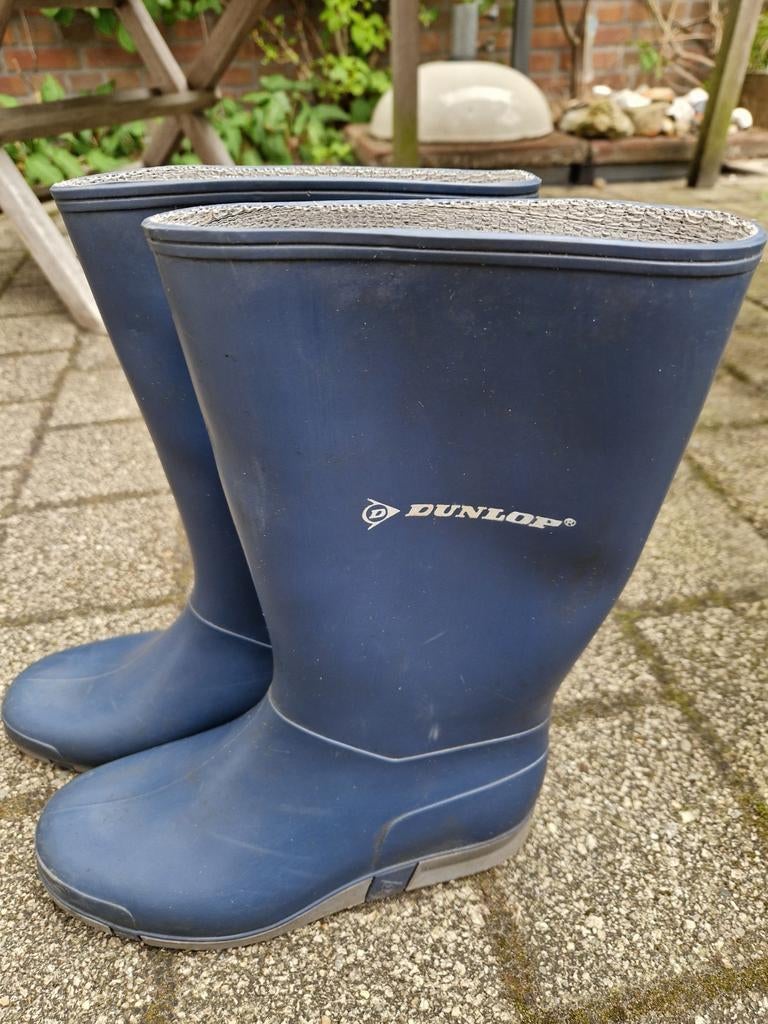 Dunlop regenlaarzen maat 36, Gebruikt, Jongen of Meisje, Ophalen of Verzenden, Laarzen