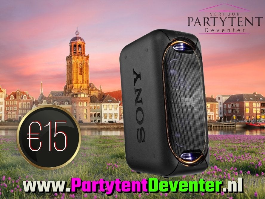 Feestje! Party Muziekbox, Karaoke + Partytent etc., Ophalen, Nieuw, Overige
