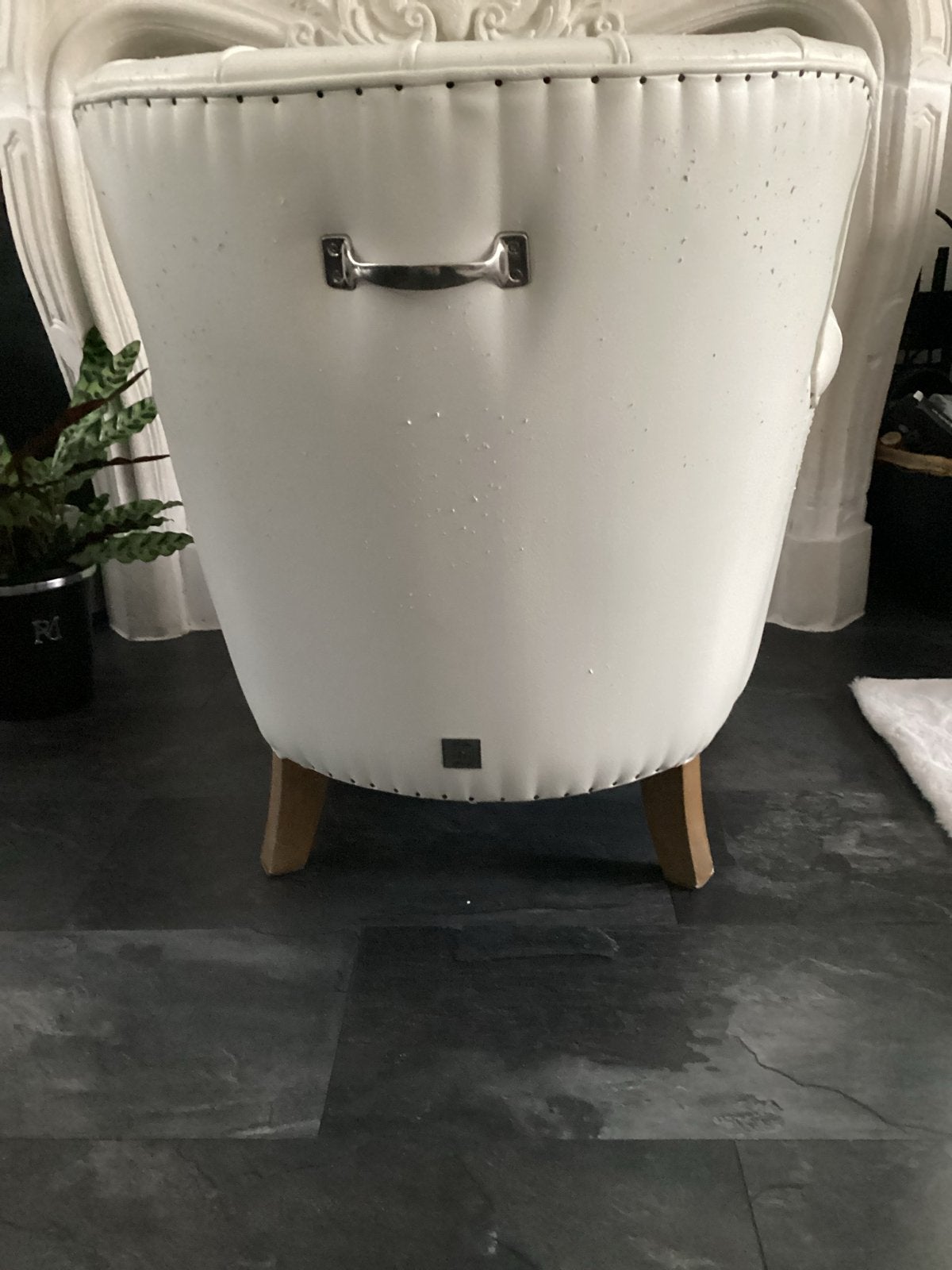 2x Riviera Maison Bankje/Fauteuil - Opknapper, Ophalen, Gebruikt, Stof, 75 tot 100 cm