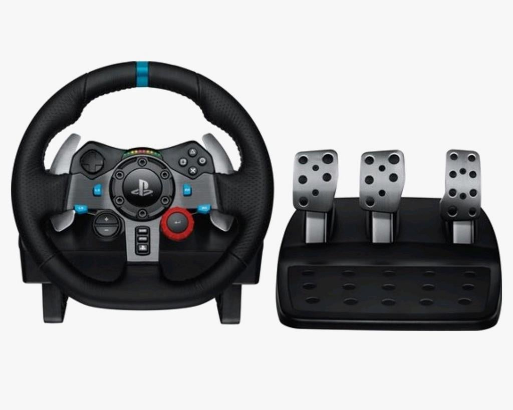 Logitech G29 racestuur met pedalen en Wheel Stand Pro, Ophalen, Racestuur, Gebruikt, PlayStation