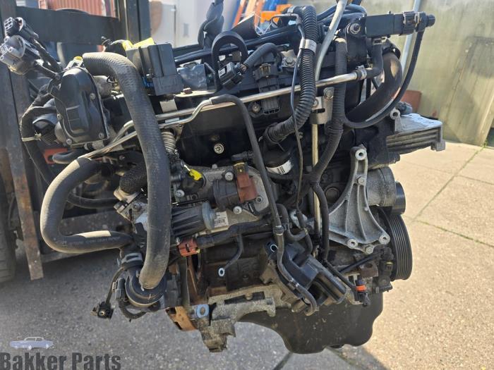 Motor van een Chevrolet Aveo, Auto-onderdelen, Motor en Toebehoren, Chevrolet, Gebruikt, 3 maanden garantie, Ophalen of Verzenden