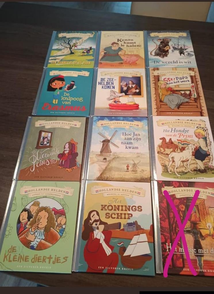 11 Zilveren Boekjes - Hollandse Helden Collectie, Ophalen of Verzenden, Zo goed als nieuw, Non-fictie