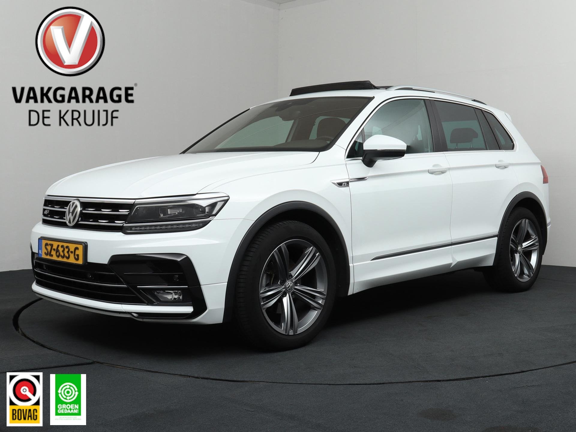 Volkswagen Tiguan 1.4 TSI ACT Highline R-line Panodak | Dyna, Euro 6, 4 cilinders, 150 pk, Wit