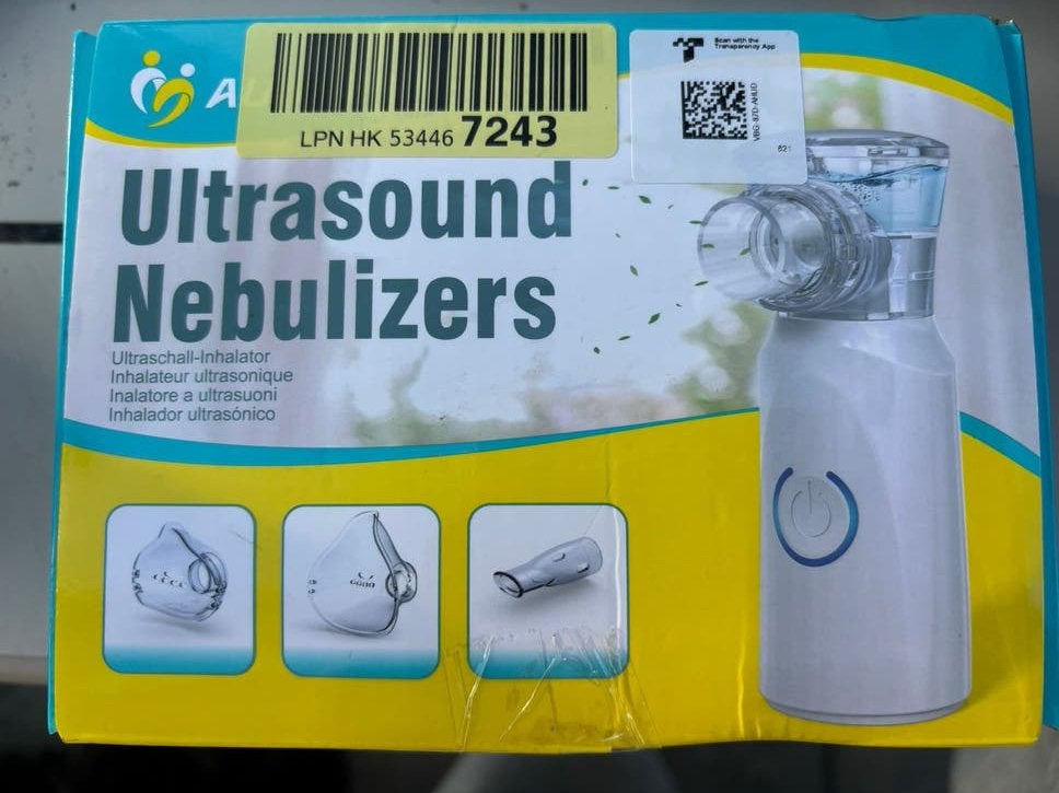 Ultrasound Nebulizer - Draagbare Inhalator, Ophalen of Verzenden, Nieuw, Overige typen
