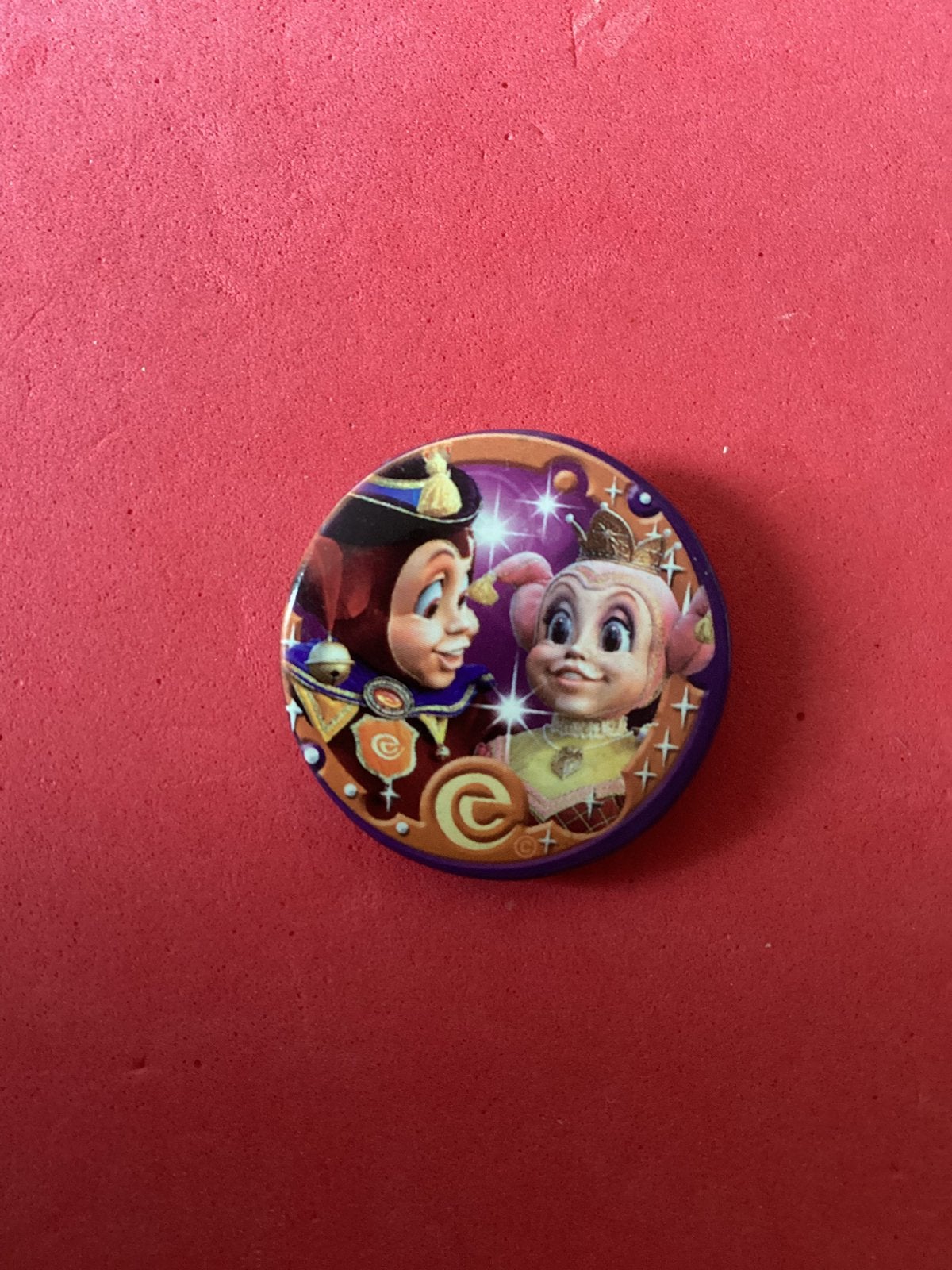 Kleine button Efteling (Pardoes), Ophalen of Verzenden, Zo goed als nieuw, Overige typen