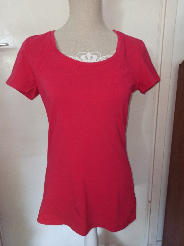 NIEUW! Donker oranje basic top van Didi maat L, Maat 38/40 (M), Verzenden, Nieuw, Korte mouw