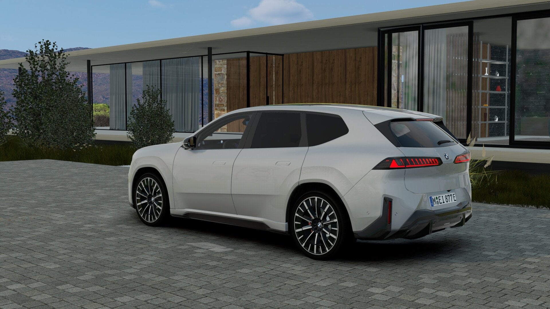 BMW iX3 40 eDrive / Panoramadak / 3D Head-Up / M Sportstoele, Auto's, Automaat, Dealer onderhouden, Zwart, Leder