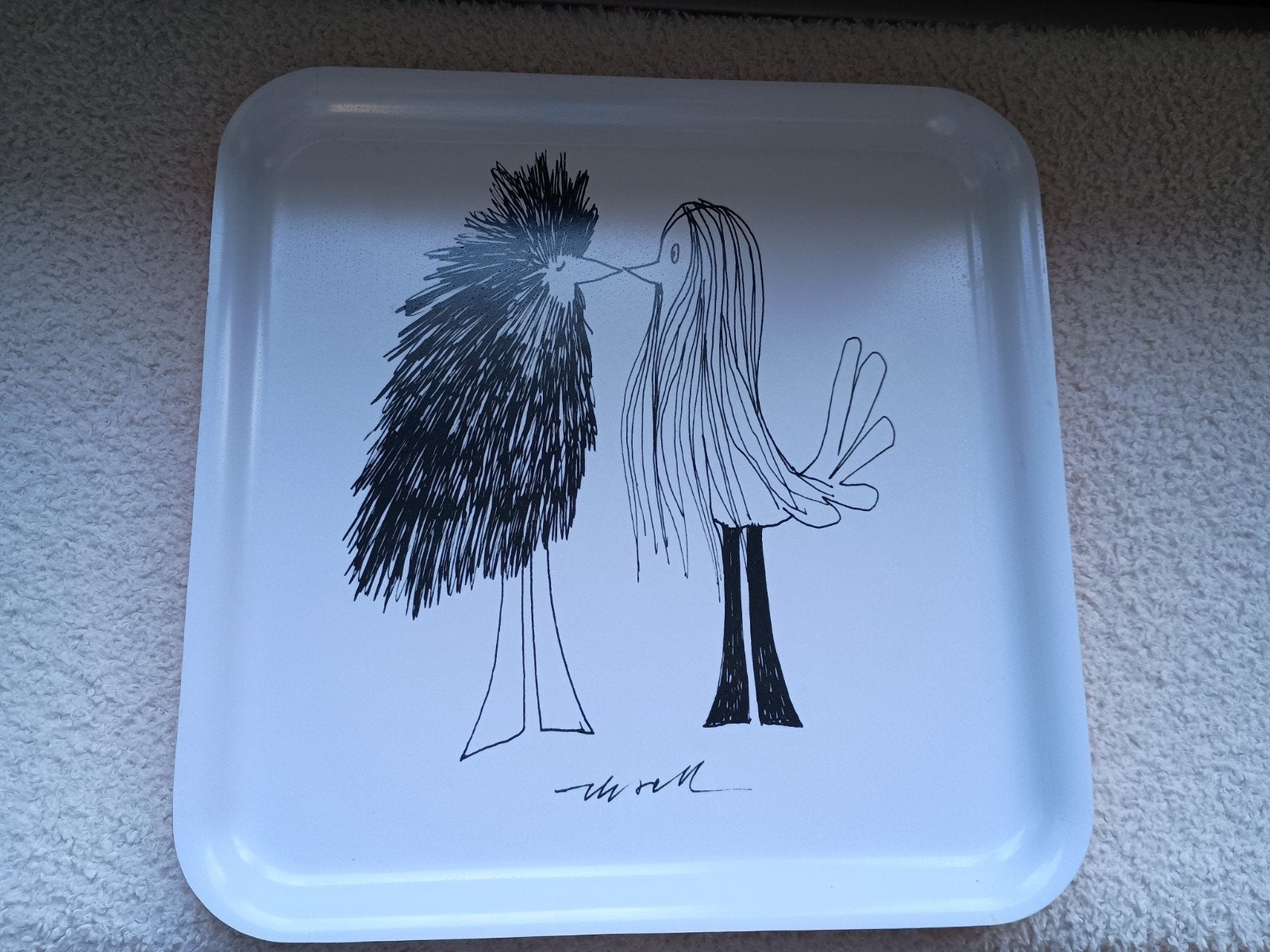 IKEA Önskedröm dienblad Silly Birds vintage Limited edition, Huis en Inrichting, Ophalen of Verzenden