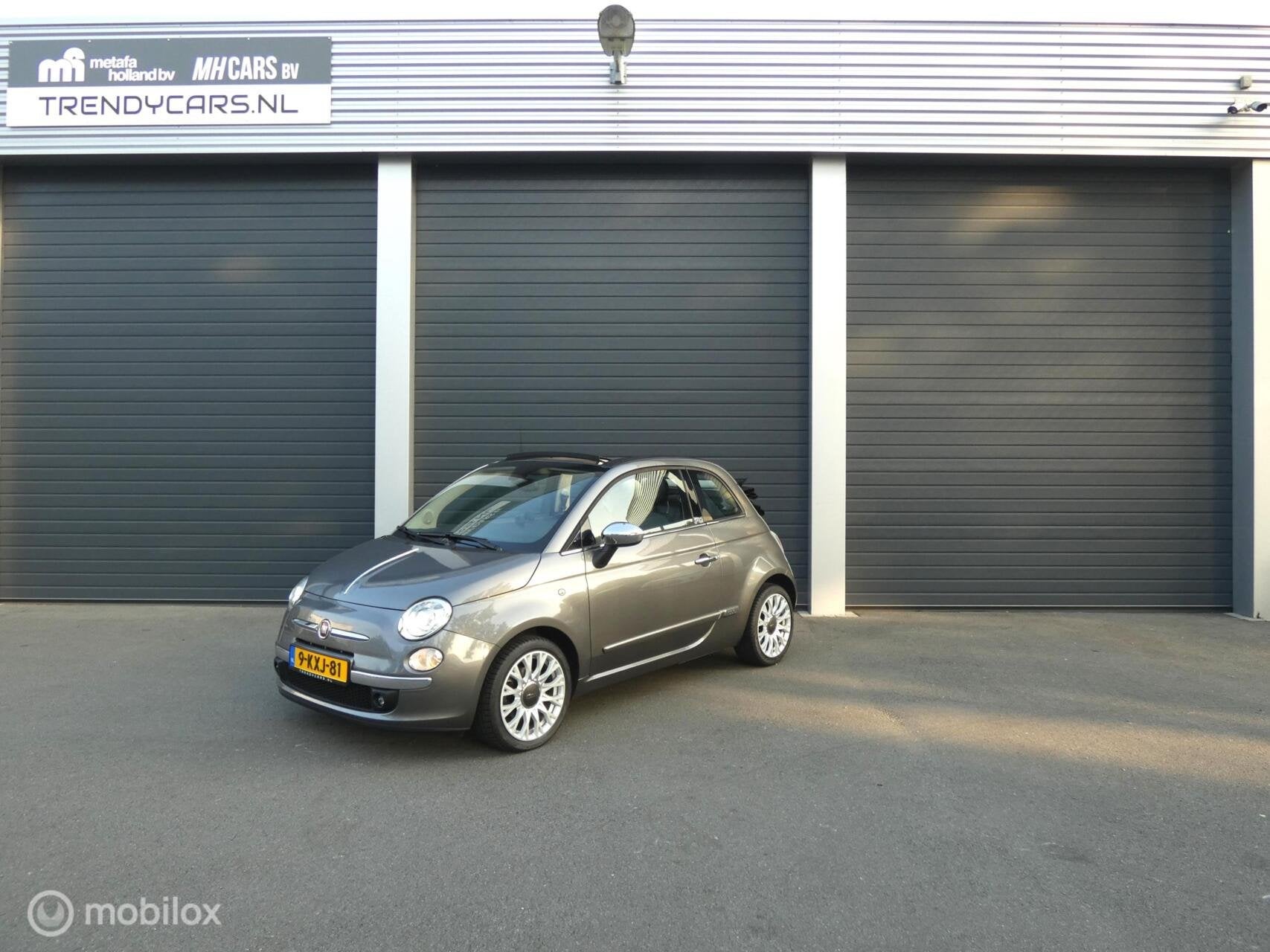 Fiat 500 0.9 TwinAir Lounge AUTOMAAT, Auto's, Fiat, 86 pk, Gebruikt, 31 €/maand, Cabriolet