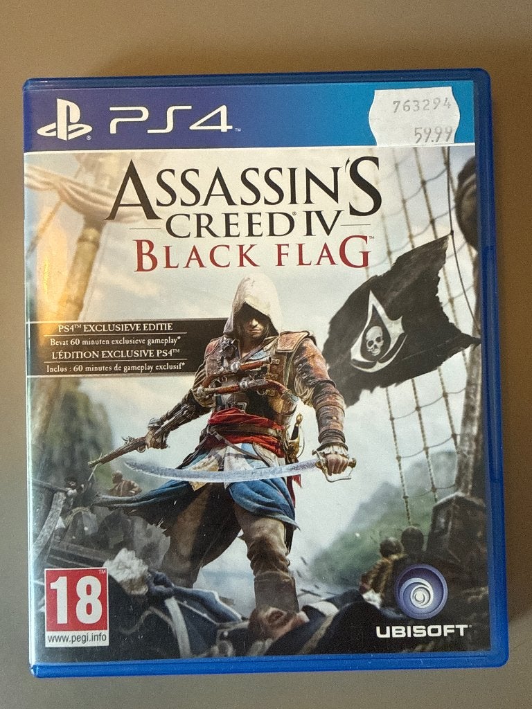 Assassin’s Creed IV: Black Flag (PS4), Avontuur en Actie, Vanaf 18 jaar, 1 speler, Ophalen of Verzenden