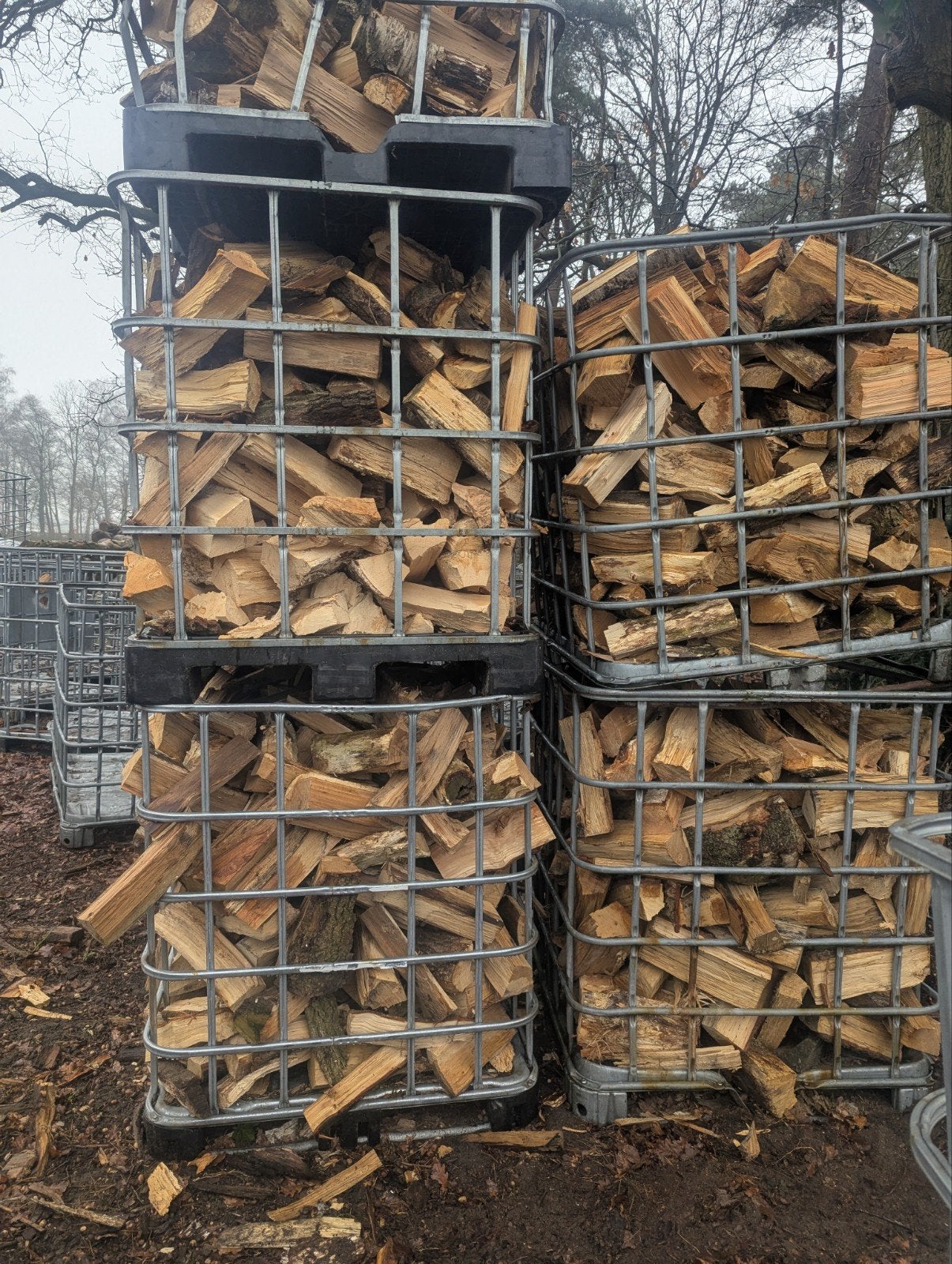 Gekloofd brandhout - Eikenhout, 6 m³ of meer, Ophalen of Verzenden, Eikenhout, Blokken