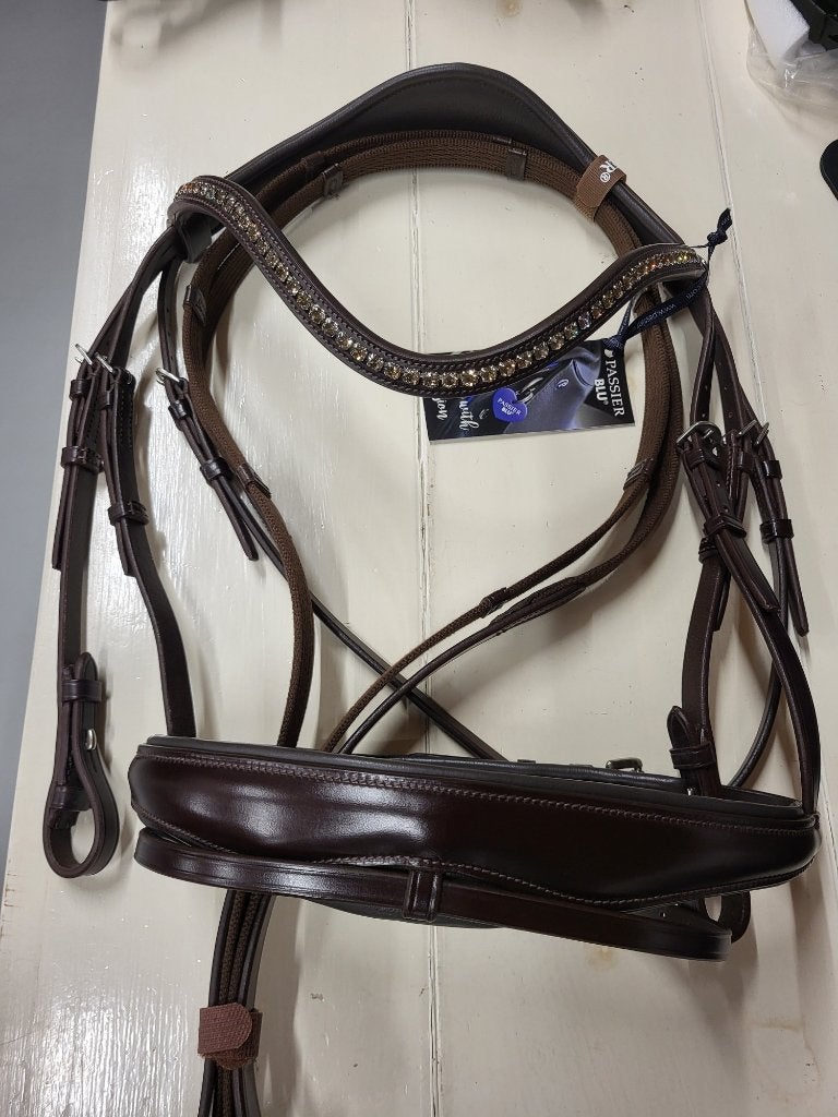 Passier Blu Spirit Hoofdstel Limited, Bruin, maat Full, Hoofdstel, Inclusief teugels, Bruin, Nieuw