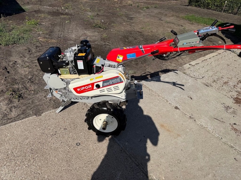 kipor KDT910E tweewielige tractor tuinfrees diesel, Ophalen, Zo goed als nieuw, Cultivator, Kipor