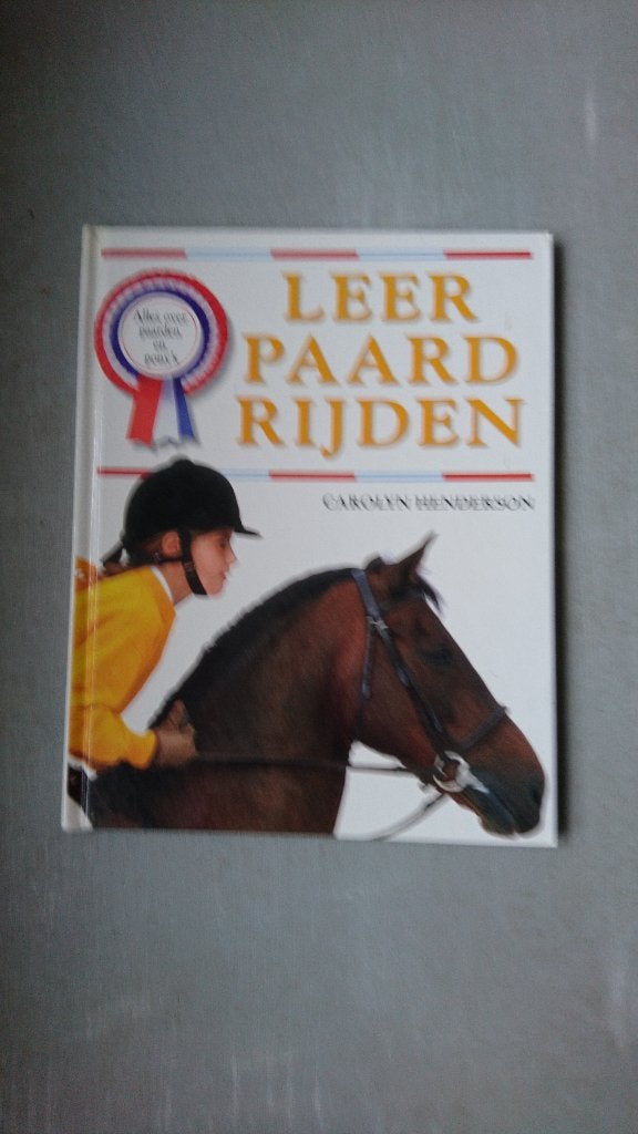 Leer paardrijden, Ophalen of Verzenden, Gelezen, Paarden of Pony's