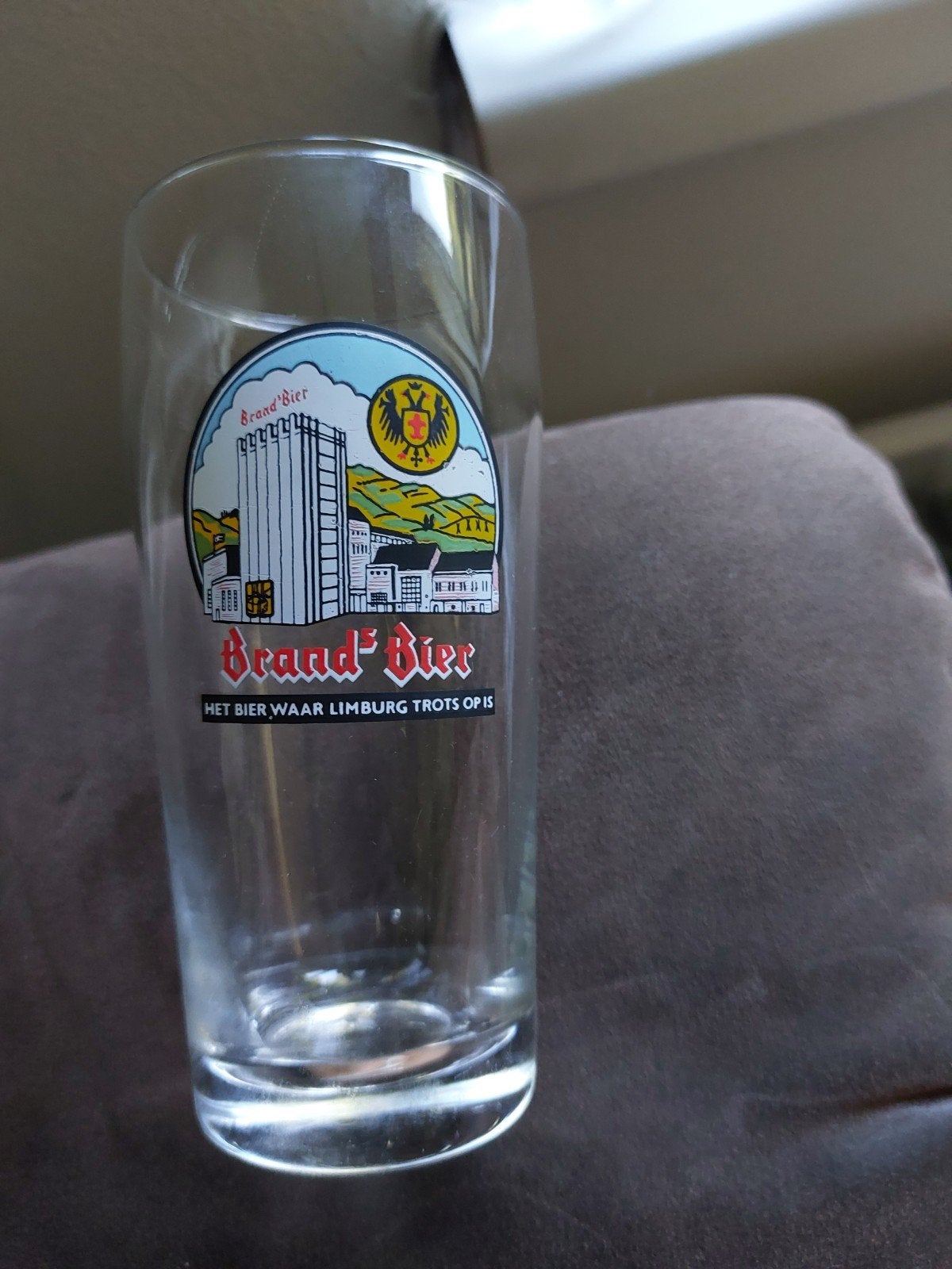 Brand bier glas, Ophalen of Verzenden, Zo goed als nieuw, Glas of Glazen, Brand