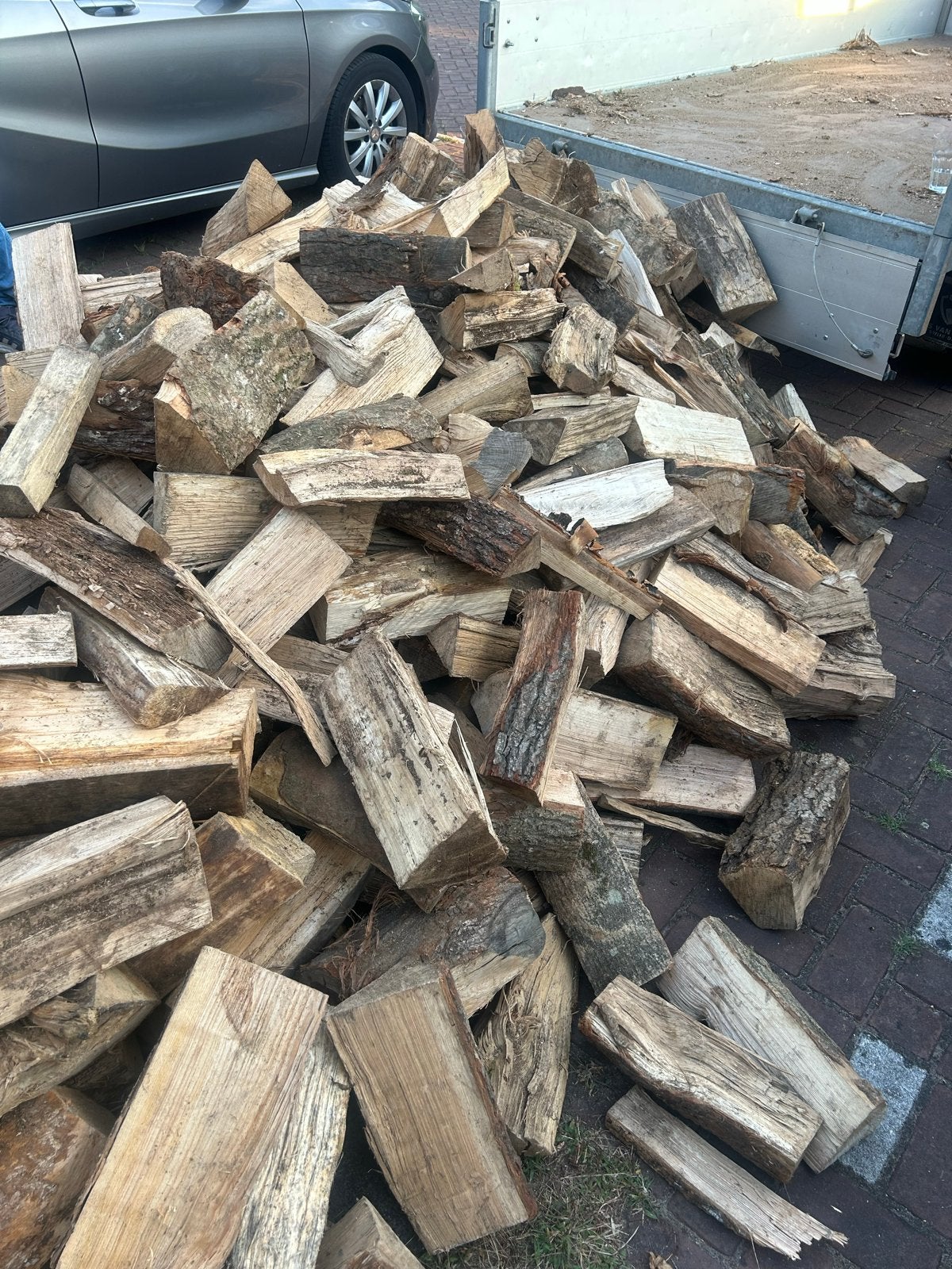 Gekloofd brandhout - Diverse houtsoorten, Tuin en Terras, 6 m³ of meer, Ophalen, Overige houtsoorten, Blokken