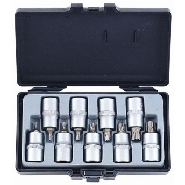 Doppenset Torx 9 Delig 1/2\" Force, Auto diversen, Autogereedschap, Ophalen of Verzenden, Nieuw
