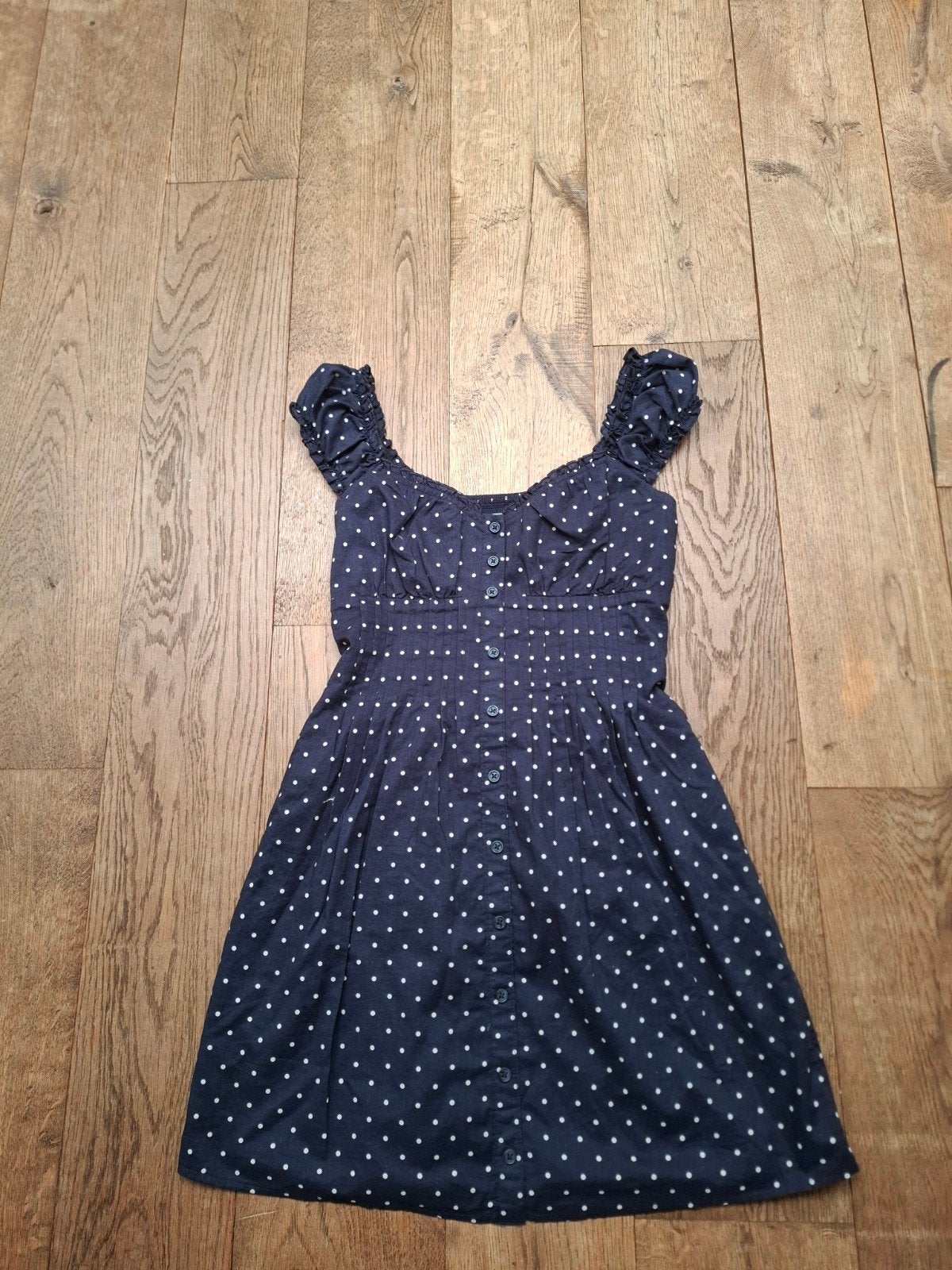 Hollister, nieuw zomerjurkje, maat XS, Blauw, Nieuw, Ophalen of Verzenden, Maat 34 (XS) of kleiner